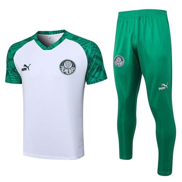 Maglia Palmeiras Set Completo 23/24 Bianco Verde